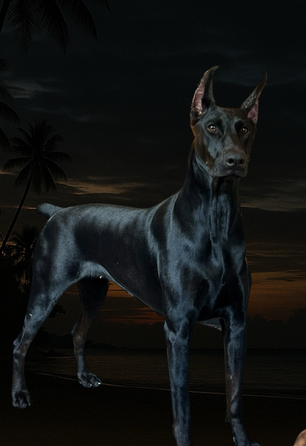 Full-body portrait of Karma